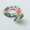 Multilayer Alloy Diamond Rhinestone Floral Earrings